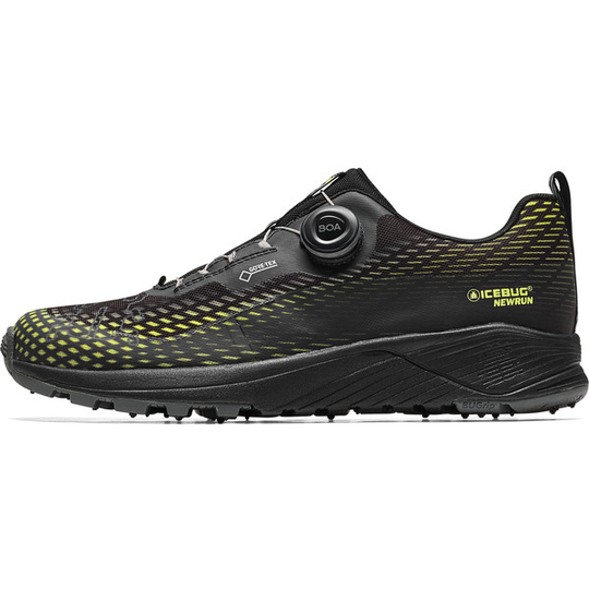 Icebug Newrun M Bugrip Gtx - Black/poison - Miehet - US 9 - Partioaitta