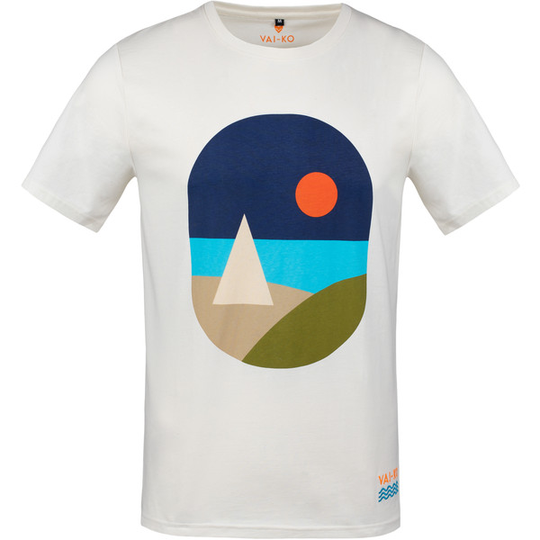 VAI-KO Saaristomeri T-shirt - Chalk White - Unisex - XS - Partioaitta