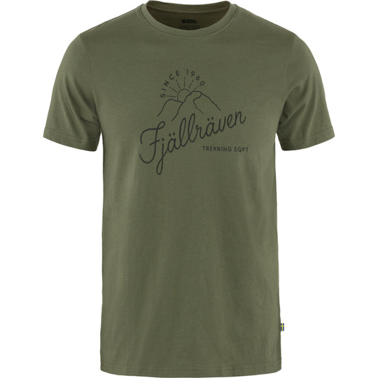Fjällräven Sunrise T-shirt M - Laurel Green - Miehet - L - Partioaitta