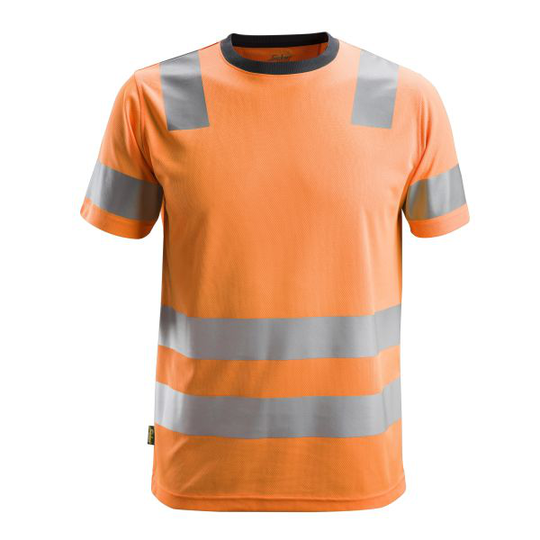 Snickers 2530 AllroundWork T-paita heijastimet, oranssi XS