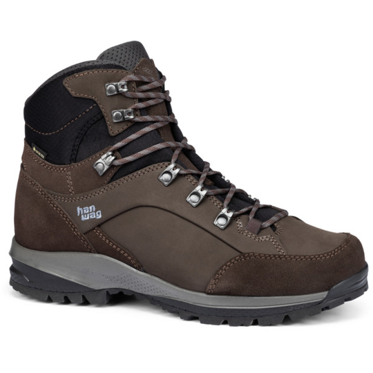 Hanwag Banks Sf Extra Gtx - Mocca/asphalt - Miehet - 10 - Partioaitta