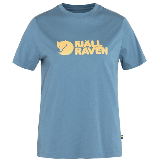 Fjällräven Fjällräven Logo Tee W - Dawn Blue - Naiset - L - Partioaitta
