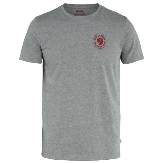 Fjällräven 1960 Logo T-shirt M - Grey Melange - Miehet - L - Partioaitta