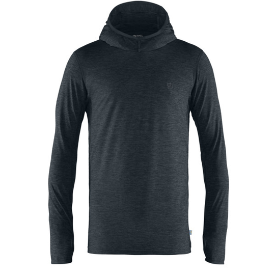 Fjällräven Abisko Sun-hoodie M - Dark Navy - Miehet - S - Partioaitta