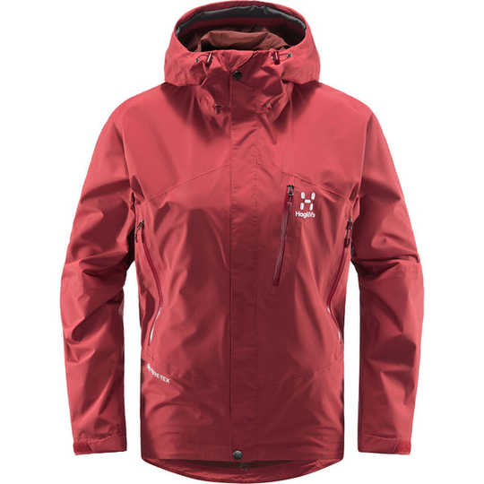 Haglöfs Astral Gtx Jacket Women - Brick Red - Naiset - S - Partioaitta