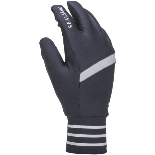 Sealskinz Solo Reflective Glove - Black/grey - Unisex - S - Partioaitta