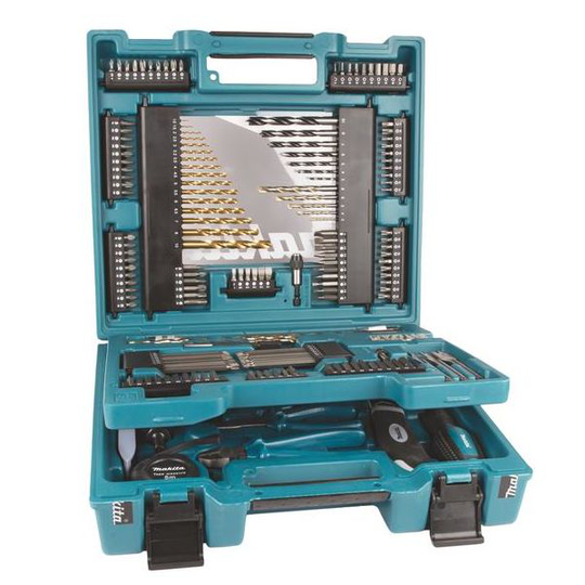 Makita D-37194 Poranterä- ja teräsarja 200 osaa