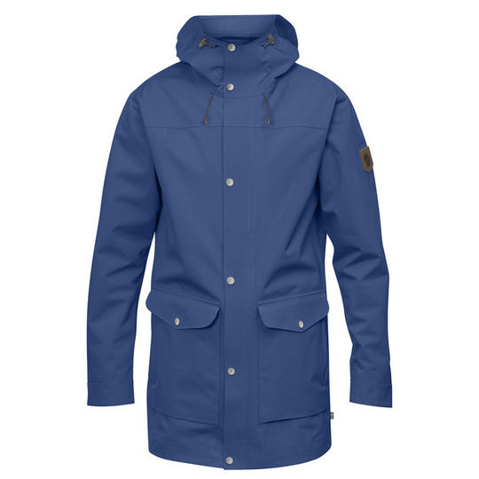 Fjällräven Greenland Eco-shell Jacket M - Deep Blue - Miehet - L - Partioaitta