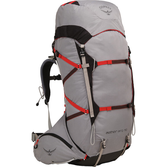 Osprey Aether Pro 70 - Kelper Grey - Miehet - M - Partioaitta