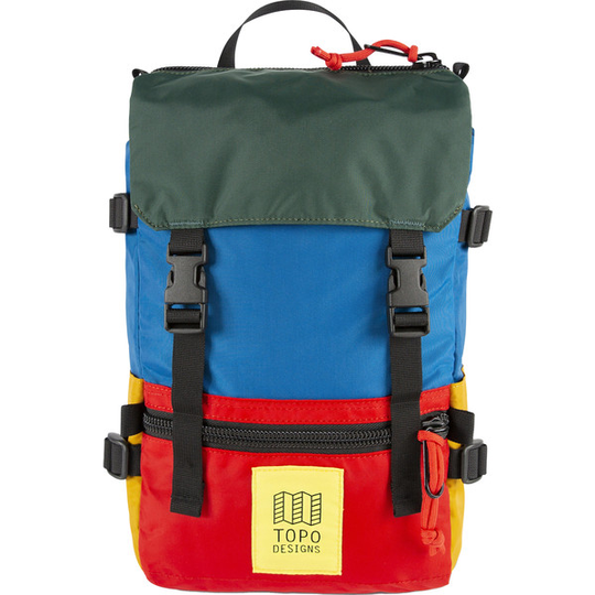Topo Designs Rover Pack Classic - Blue/red/forest - Unisex - OneSize - Partioaitta
