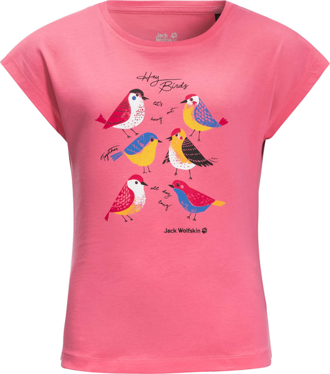 Jack Wolfskin Tweeting Birds T Girls