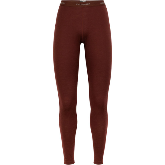 Icebreaker W 200 Oasis Leggings - Espresso - Naiset - L - Partioaitta
