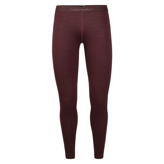 Icebreaker W 200 Oasis Leggings - Redwood - Naiset - XS - Partioaitta