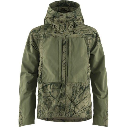 Fjällräven Keb Jacket M - Green Camo-laurel Green - Miehet - M - Partioaitta