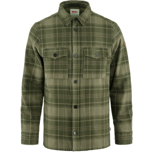 Fjällräven Övik Lite Padded Shirt M - Deep Forest-laurel Green - Miehet - S - Partioaitta