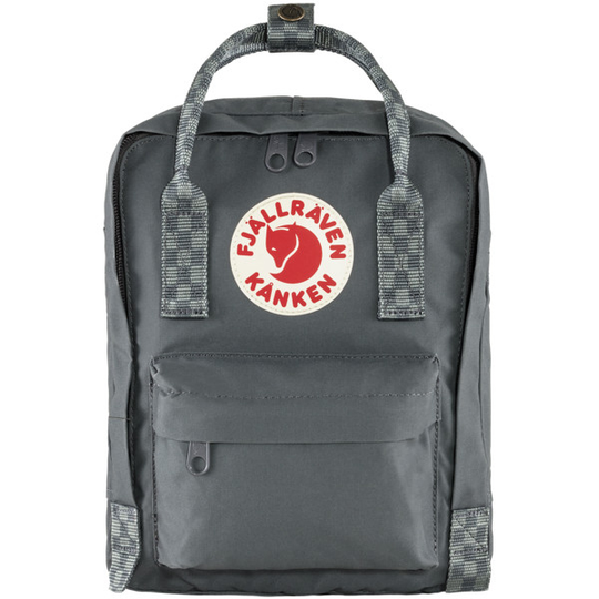 Fjällräven Kånken Mini - Super Grey-chess Pattern - Unisex - OneSize - Partioaitta