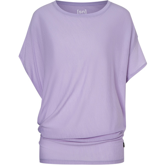 Supernatural W Yoga Loose Tee - Lavender - Naiset - S - Partioaitta