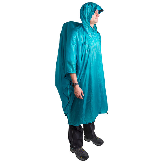 Sea to Summit Ultrasil Nano Tarp Poncho 15 D - Blue - Unisex - OneSize - Partioaitta