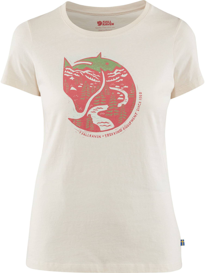 Fjällräven Women's Arctic Fox Print Tee