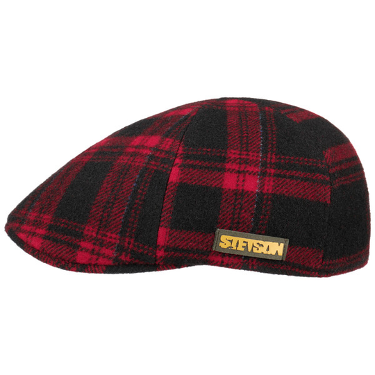 Stetson Texas Virgin Shadow Plaid - Red/black - Unisex - L - Partioaitta