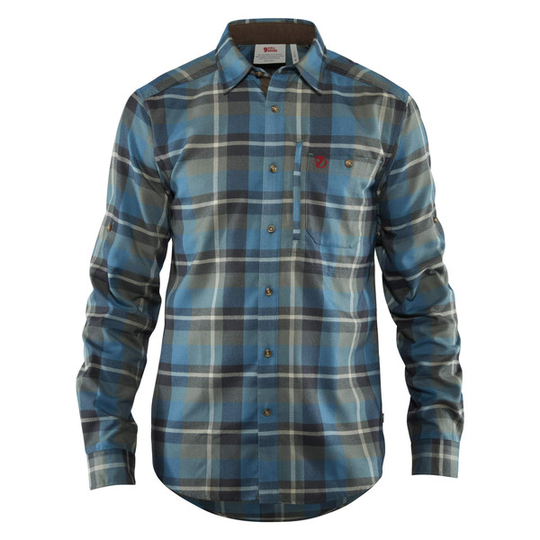 Fjällräven Fjällglim Shirt M - Black - Miehet - L - Partioaitta