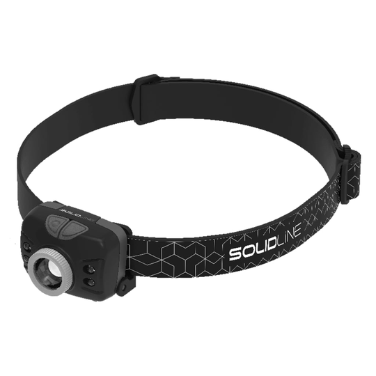 SOLIDLINE LED-otsalamppu SH5 400 lm punainen valo