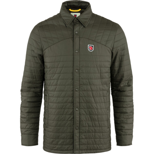 Kevytuntuvatakki Fjällräven Expedition X-lätt Shirt M - Deep Forest - Miehet - L - Partioaitta