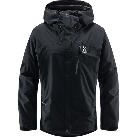 Haglöfs Astral Gtx Jacket Men - True Black - Miehet - S - Partioaitta