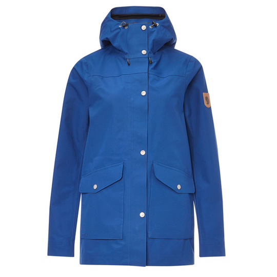 Fjällräven Greenland Eco-shell Jacket W - Deep Blue - Naiset - S - Partioaitta