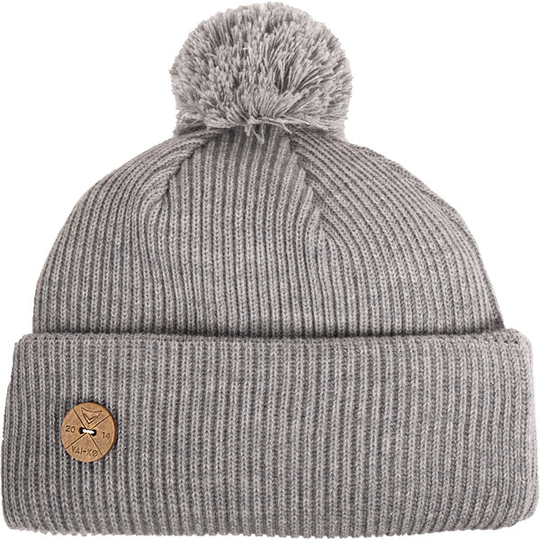 VAI-KO Timberjack Pom Beanie - Greymele - Unisex - OneSize - Partioaitta