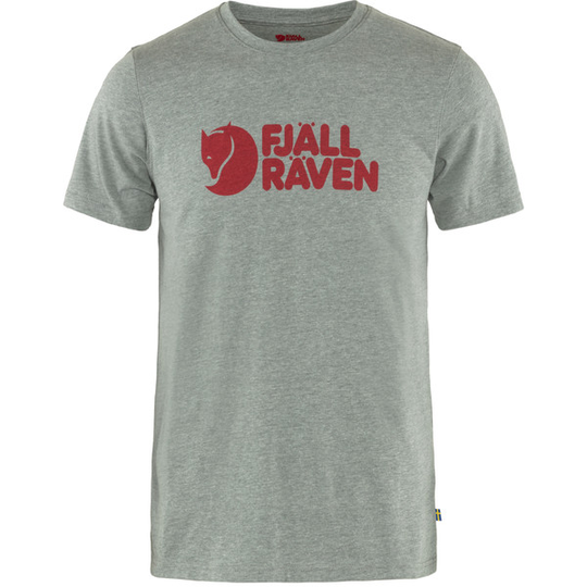 Fjällräven Fjällräven Logo T-shirt M - Grey Melange - Miehet - L - Partioaitta