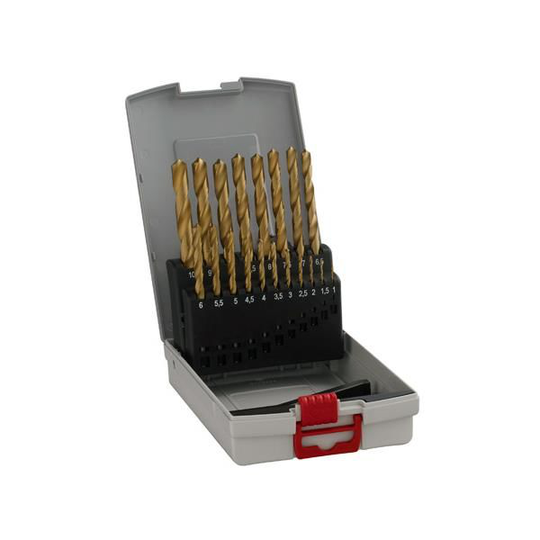 Bosch HSS-TiN Metalliporanteräsarja 19 osaa