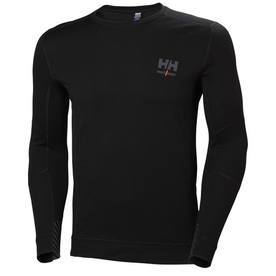 Helly Hansen Workwear Lifa Merino 75106-990 Aluspaita musta XS