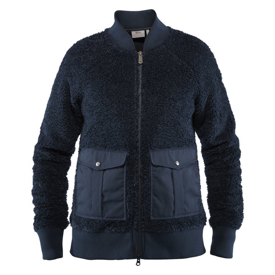 Fjällräven Greenland Pile Fleece W - Night Sky - Naiset - M - Partioaitta