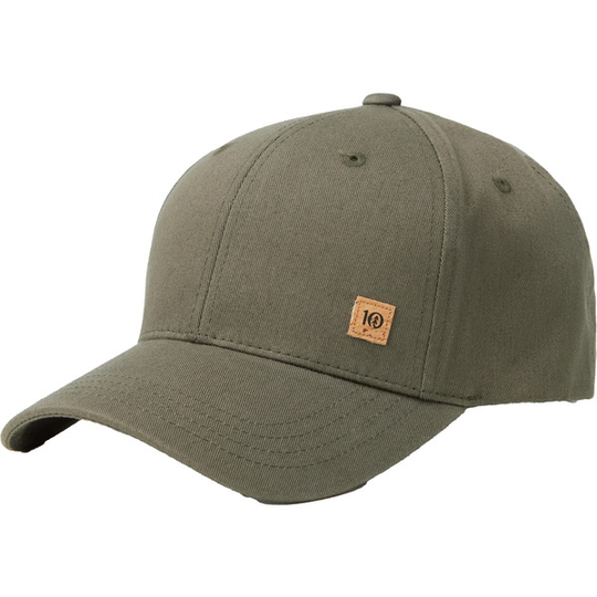 Tentree Destination Elevation Hat - Olive Night Green - Unisex - OneSize - Partioaitta