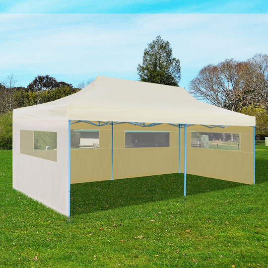 vidaXL Kokoontaitettava pop-up juhlateltta 3 x 6 m