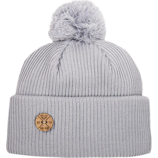 VAI-KO Timberjack Pom Beanie - Light Grey - Unisex - OneSize - Partioaitta
