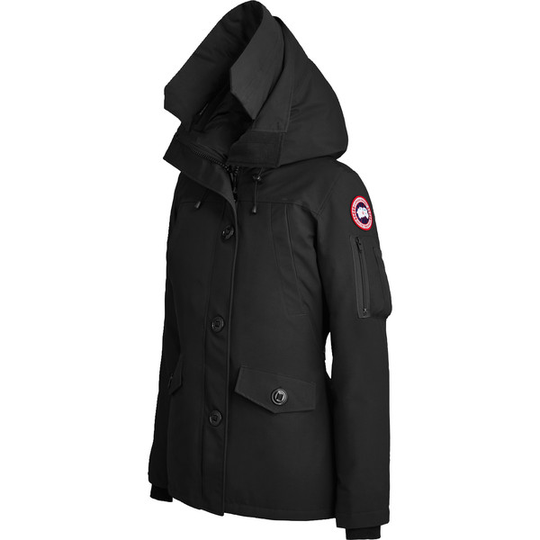 Canada Goose Montebello Parka - Notched Brim - Black - Naiset - S - Partioaitta