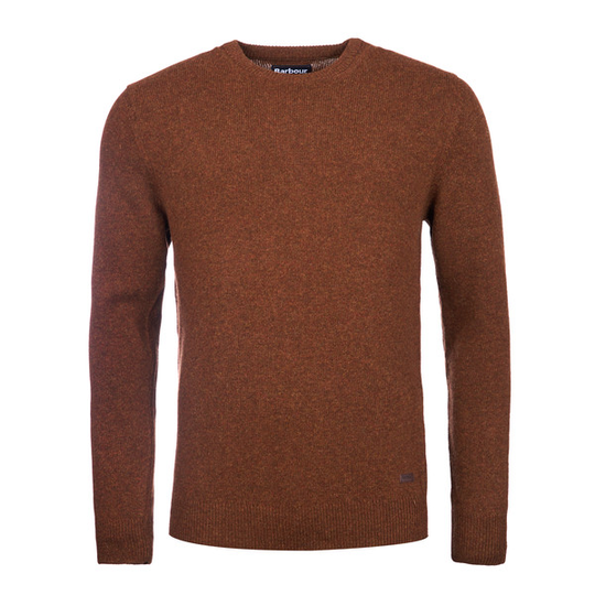 Barbour Essential Patch Crew - Bracken - Miehet - S - Partioaitta