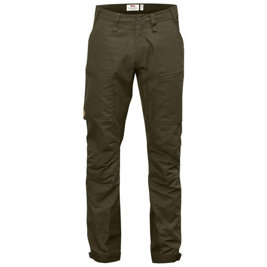 Fjällräven Abisko Lite Trekking Trs M Long - Dk.olive-dk.olive - Miehet - 44 - Partioaitta