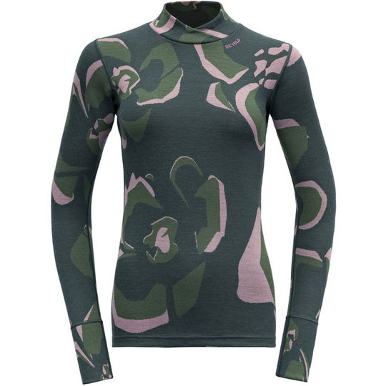 Devold Camoflower Merino 230 Shirt Wmn - Woods - Naiset - L - Partioaitta