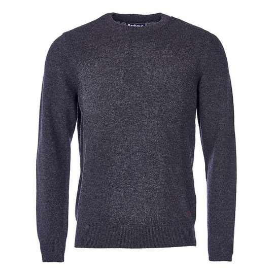 Barbour Essential Patch Crew - Charcoal - Miehet - S - Partioaitta