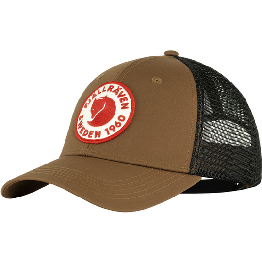 Fjällräven 1960 Logo Långtradarkeps - Timber Brown - Unisex - L/XL - Partioaitta