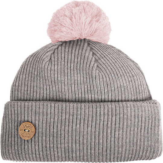 VAI-KO Timberjack Pom Beanie - Greymele/powder Pom - Unisex - OneSize - Partioaitta