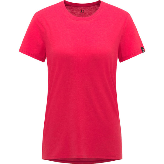 Haglöfs Träd Tee Women - Scarlet Red - Naiset - S - Partioaitta
