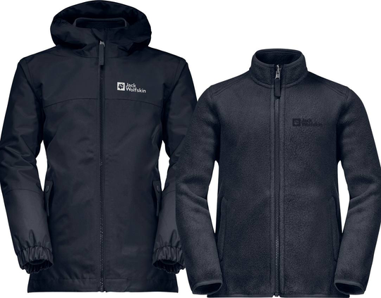 Jack Wolfskin Girl's Iceland 3in1 Jacket