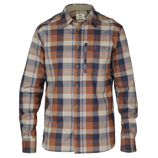 Fjällräven Fjällglim Shirt M - Autumn Leaf - Miehet - L - Partioaitta