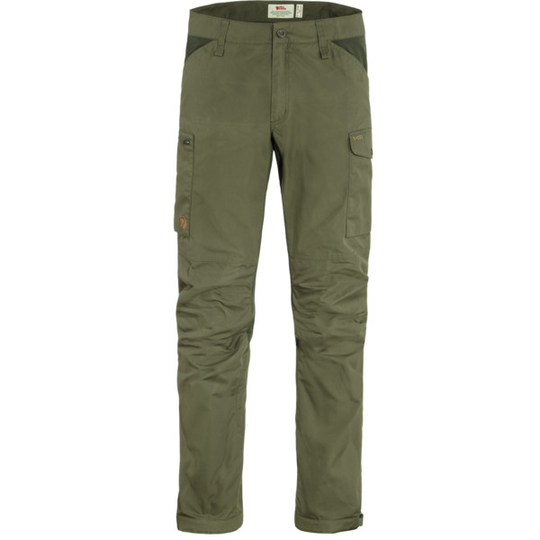 Fjällräven Kaipak Trousers M - Laurel Green-deep Forest - Miehet - 44/L - Partioaitta