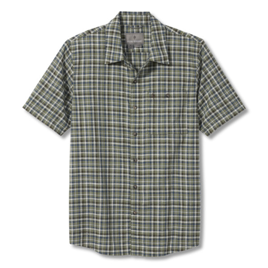 Royal Robbins Redwood Plaid S/s - Fiddlehead - Miehet - M - Partioaitta