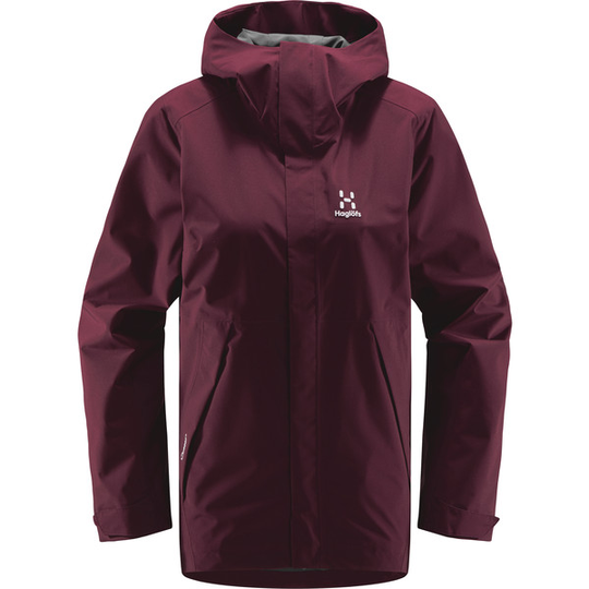 Haglöfs Tjärn Jacket Women - Aubergine - Naiset - S - Partioaitta